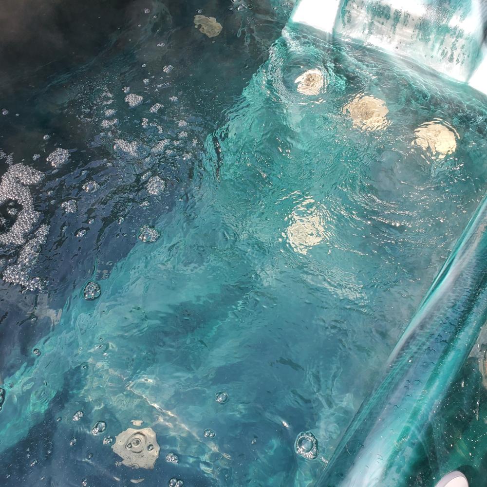 Spa Water Clarifier for Hot Tubs - Customer Photo From liz