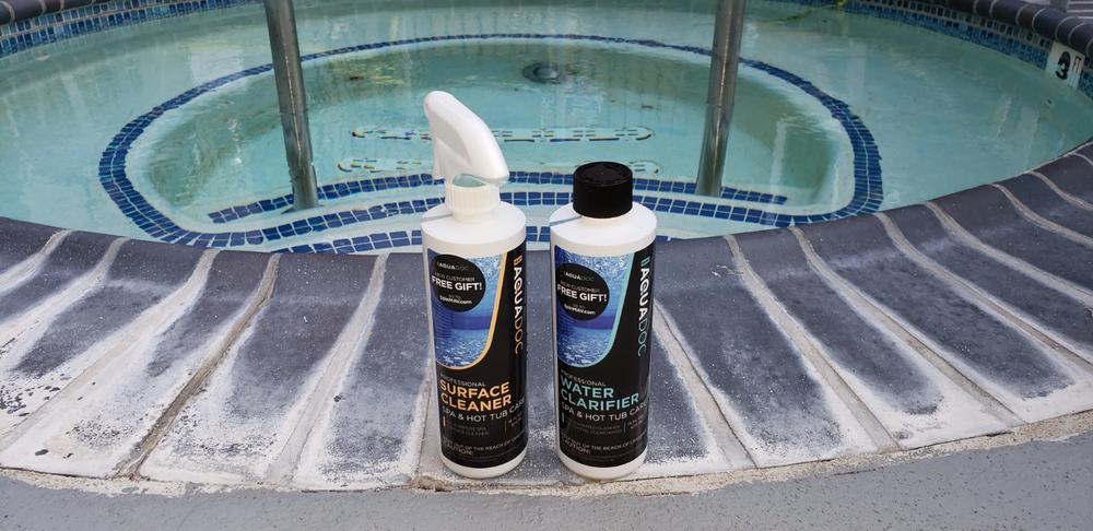Natural Spa Enzyme for Hot Tub - Customer Photo From T.j Parker
