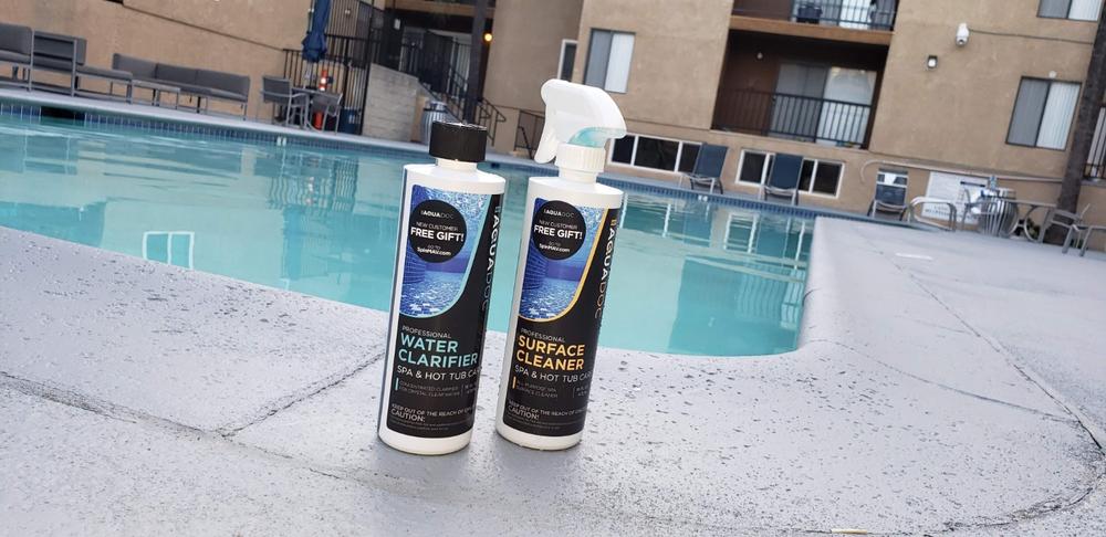 Natural Spa Enzyme for Hot Tub - Customer Photo From T.j Parker