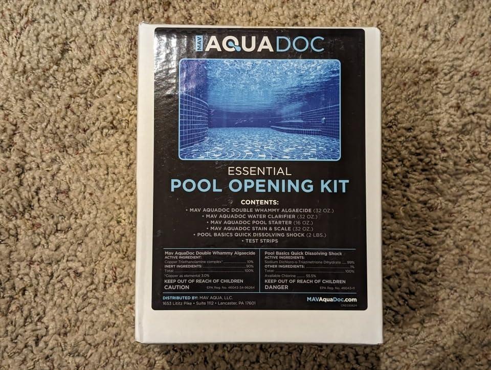 Pool Opening Kit - Customer Photo From MOCTODNOZAMA