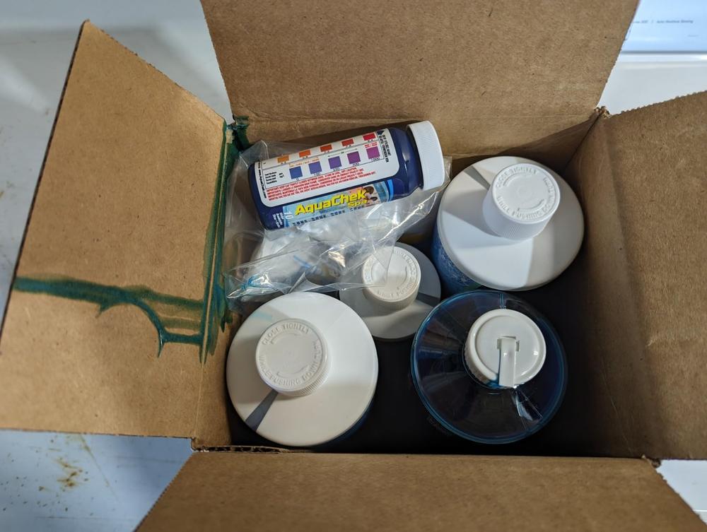 Pool Opening Kit - Customer Photo From Anonymous Customer