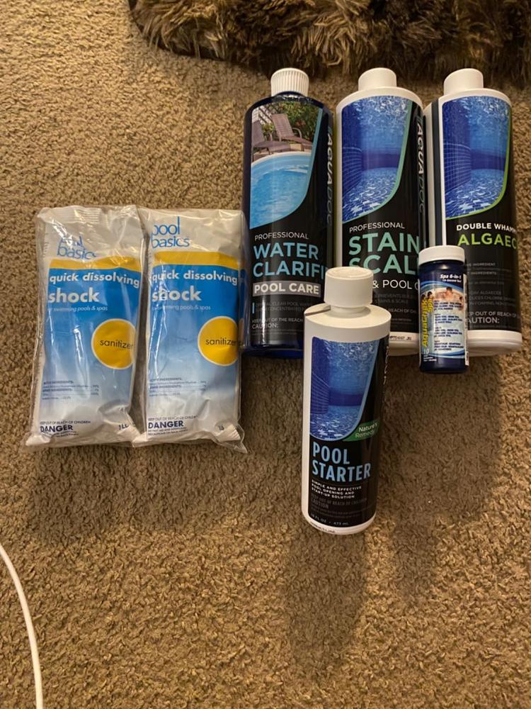 Pool Opening Kit - Customer Photo From Arkansas Momma :)