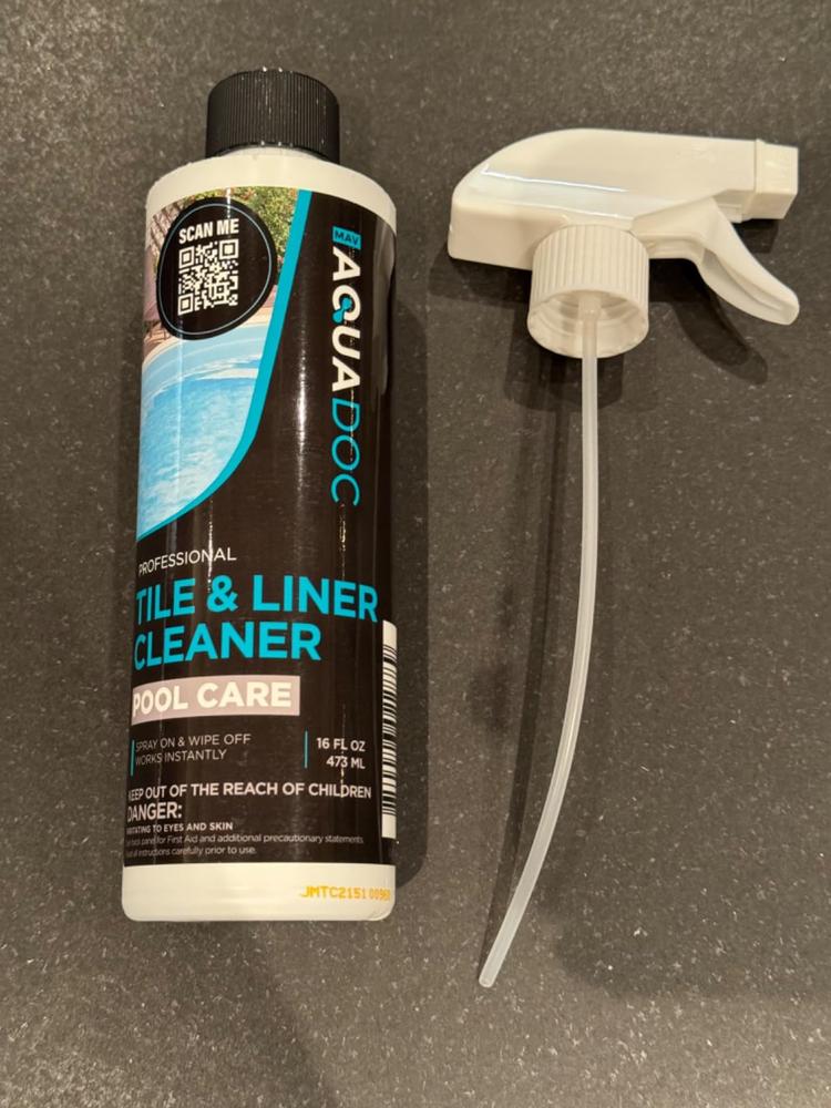 Pool Tile & Vinyl Cleaner - Customer Photo From Customer