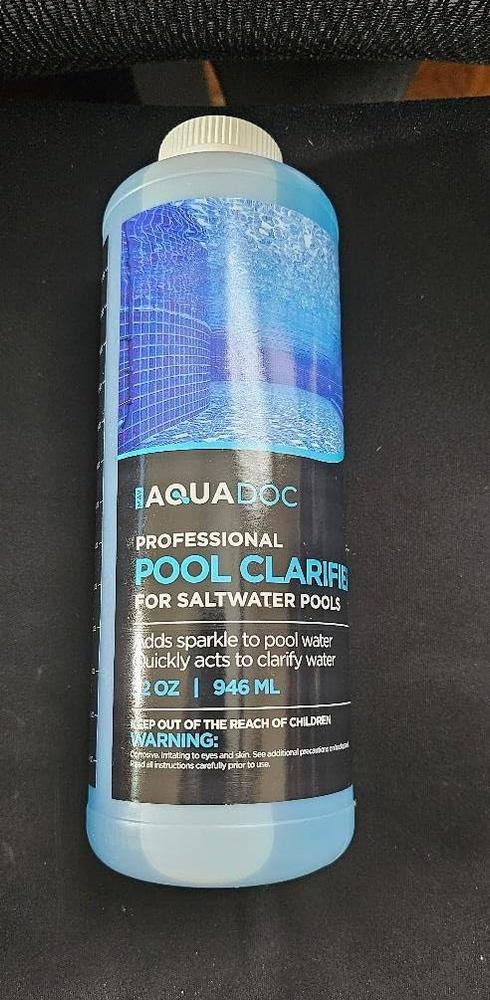 Pool Clarifier for Saltwater Pools - Customer Photo From Pamela Snell