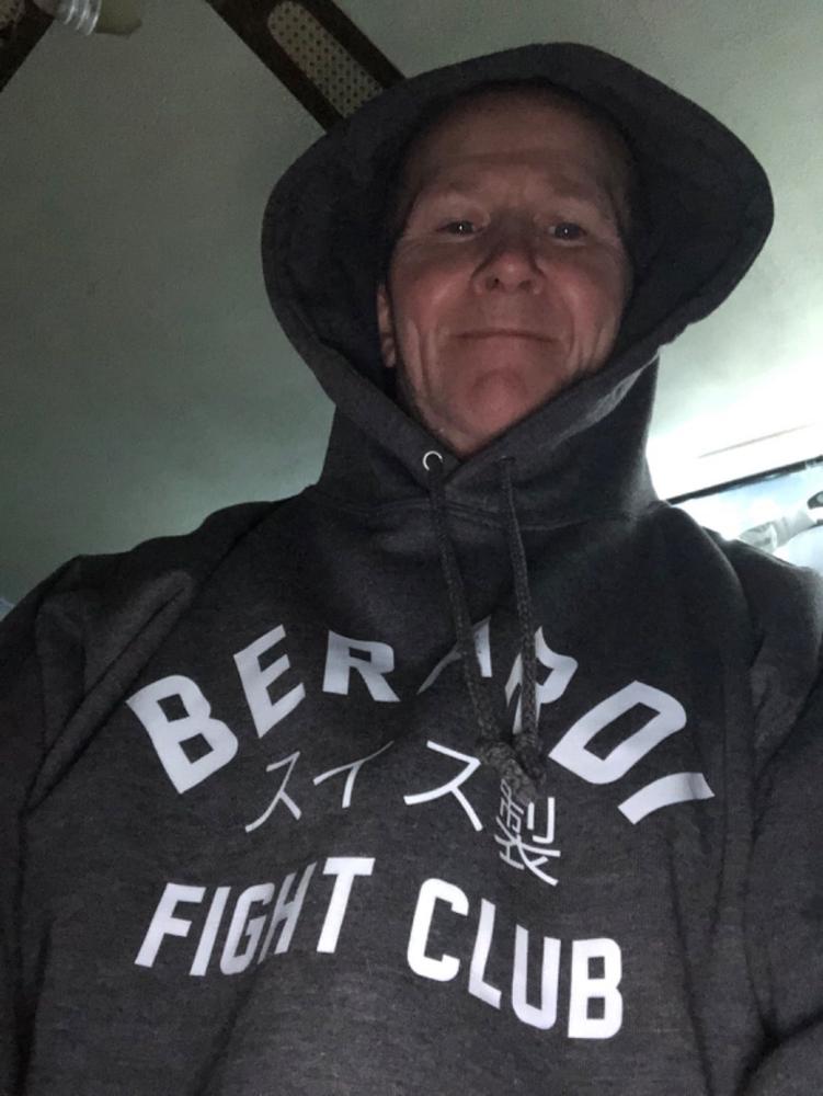 Berardi Fight Club Hoodie - Customer Photo From Derrick wright