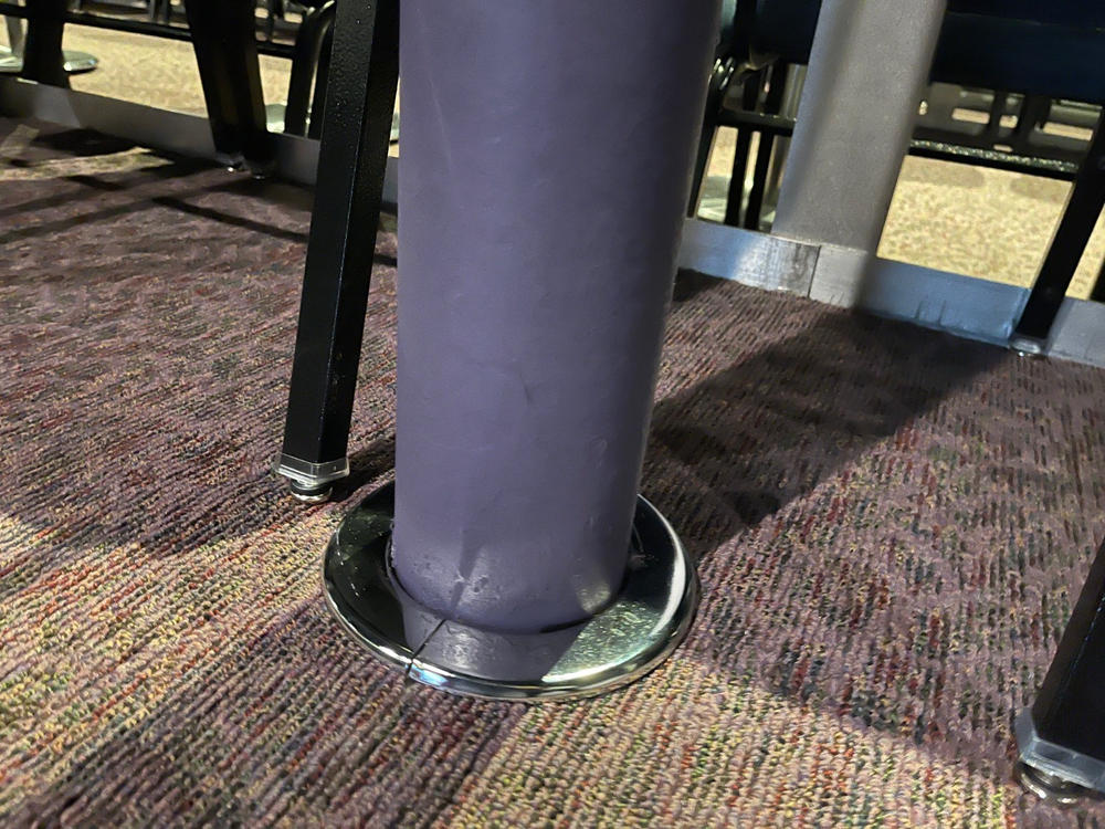 Floor and Ceiling Plate Heavy Pattern Chrome 4x6-1/2 Inch Steel - Customer Photo From Marcia Gaedcke