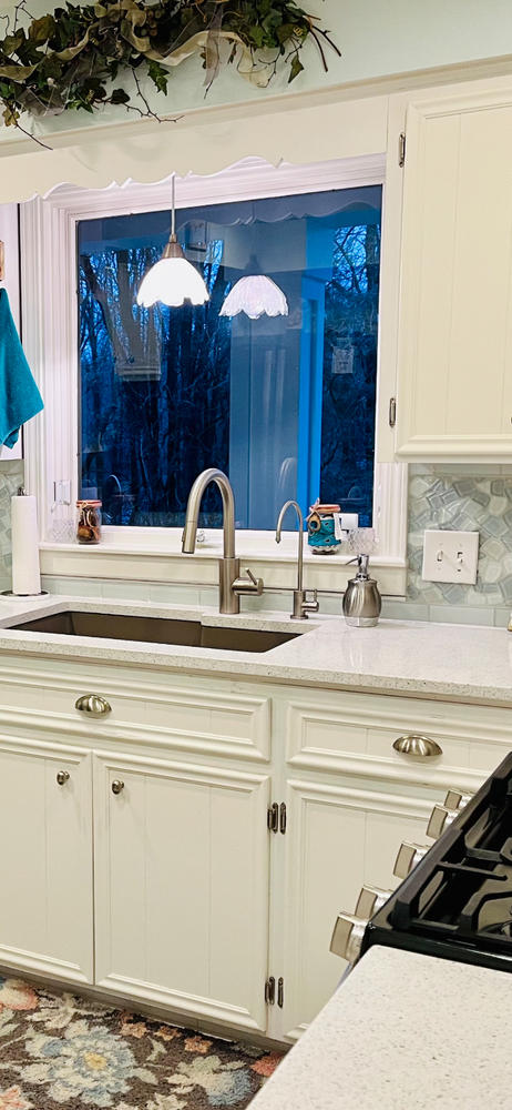 Oletto Pull Down Kitchen Faucet and Purita Water Filter Faucet Combo - Customer Photo From Anonymous