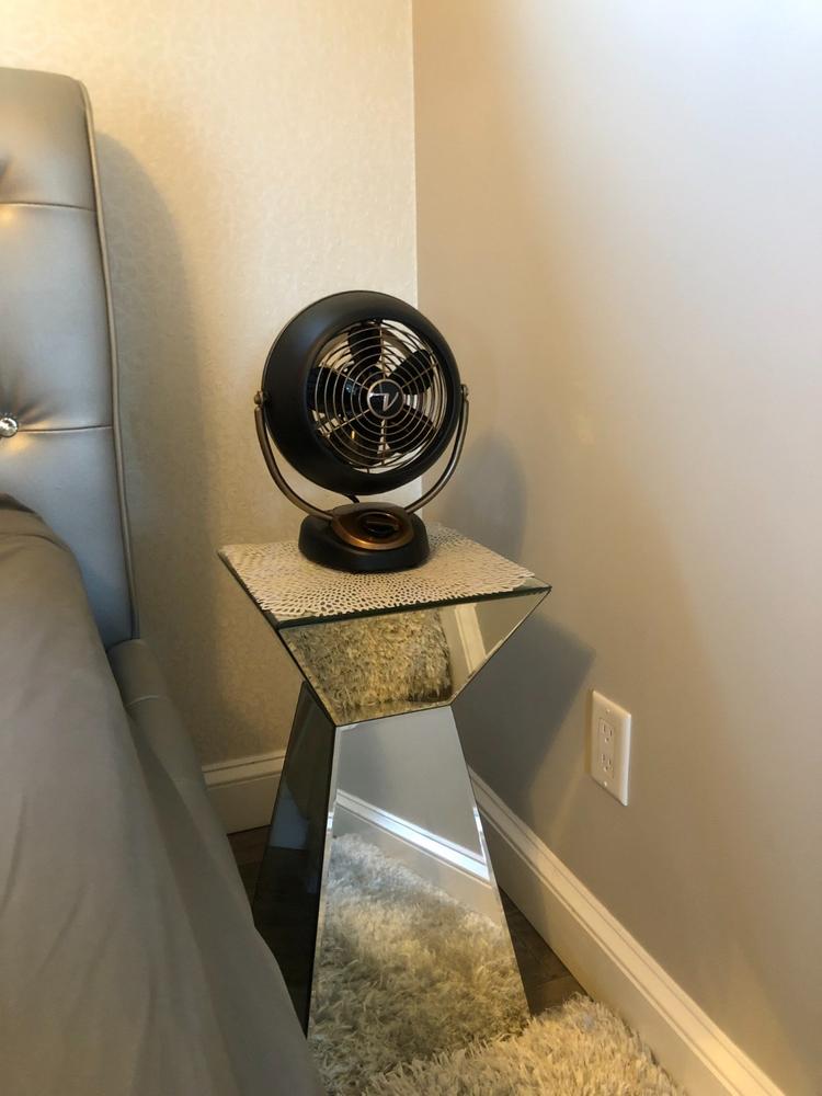 VFAN Jr Vintage Air Circulator Fan - Customer Photo From Amy Buskey