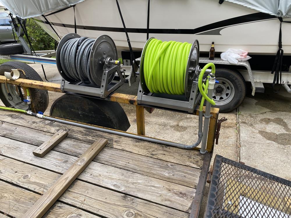 1520-17-18H5M Hannay Manual 12" Hose Reel (5000 PSI Max) - Customer Photo From Herb M.