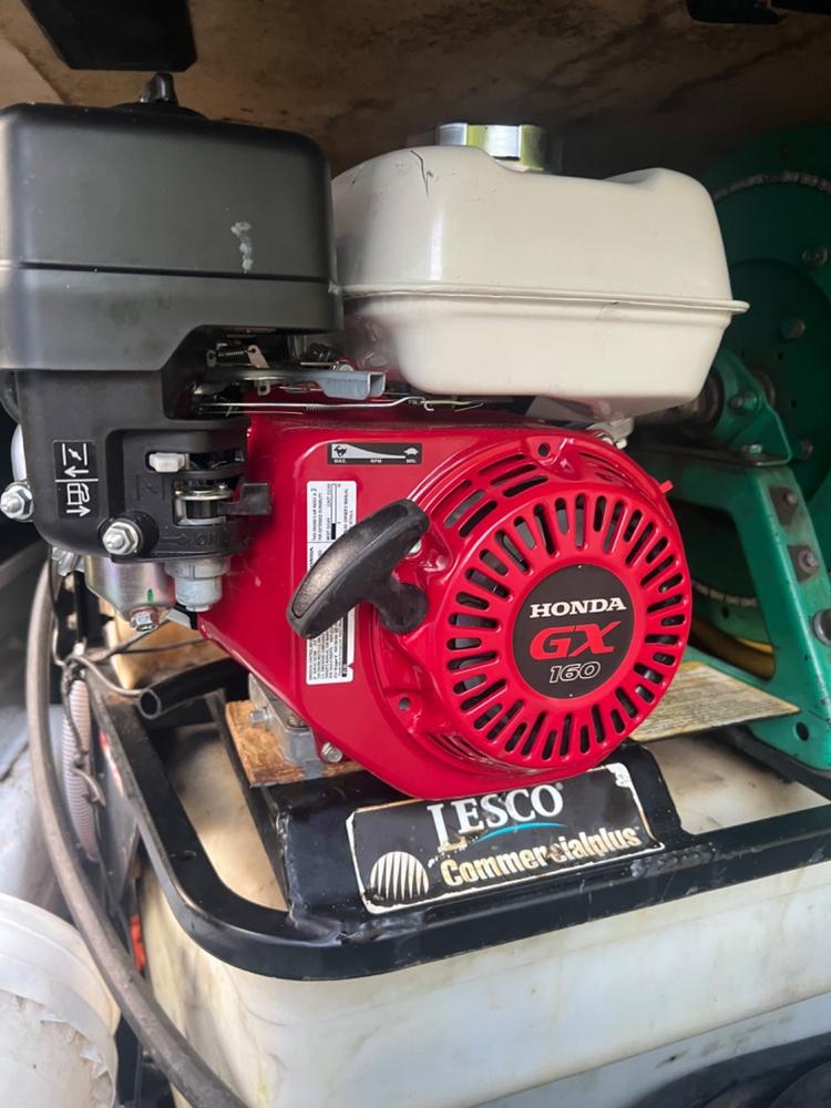 Udor KAPPA-43/GR & Honda GX 160 Engine - Customer Photo From Thomas S.
