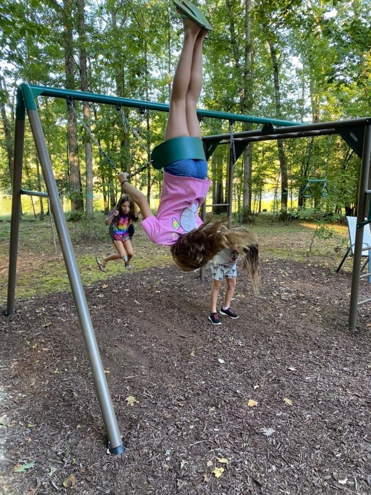 Lifetime Monkey Bar Adventure Swing Set - Customer Photo From Cheryl Curtis