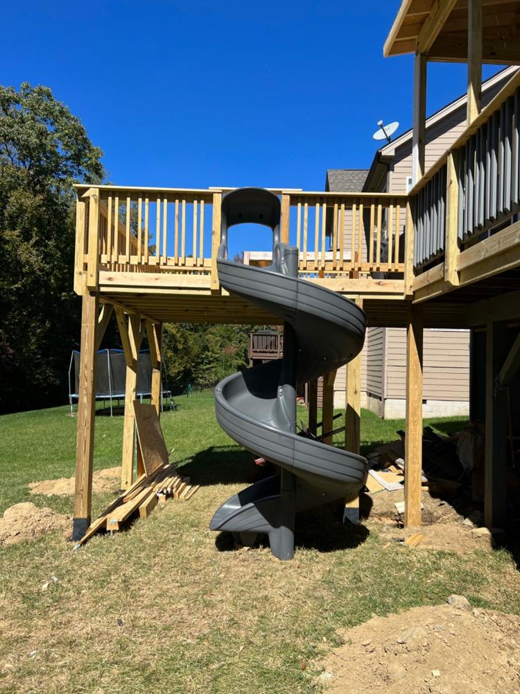 Super Open Spiral Slide - Customer Photo From Nathan Garrison