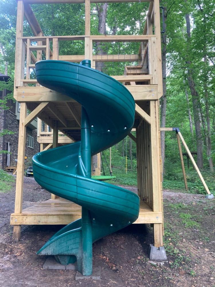 Super Open Spiral Slide - Customer Photo From Russell Smith