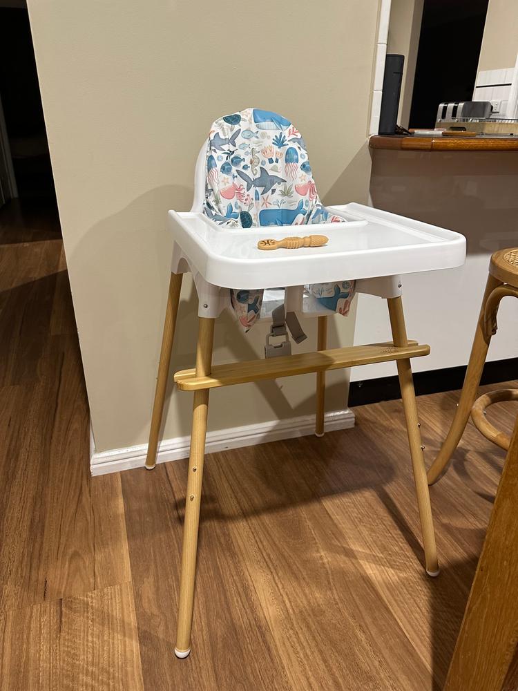 Highchair Footrest Easy Fit for IKEA Antilop Adjustable Height 100