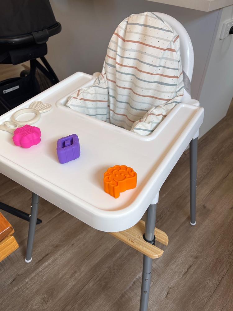 Highchair Cushion Cover™ Limited Edition Prints - Customer Photo From Rebecca Robb