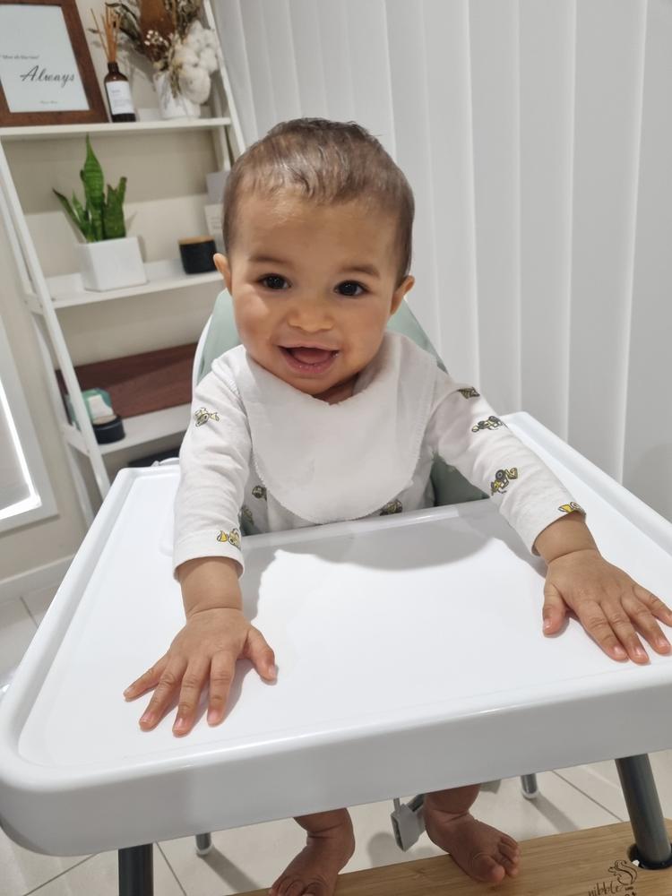 Highchair Cushion Cover™ Solid Colours - Customer Photo From Emily J.