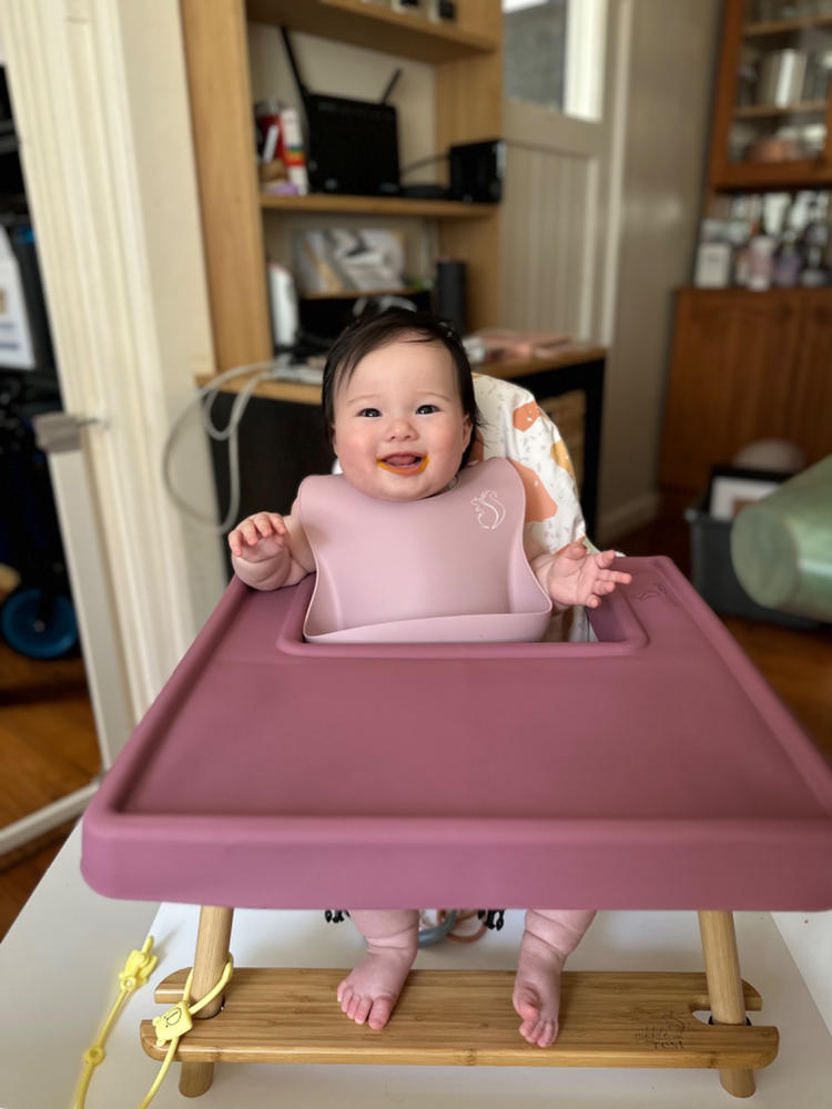 Ikea highchair Grippy Coverall Placemat - Customer Photo From Katherine Colina