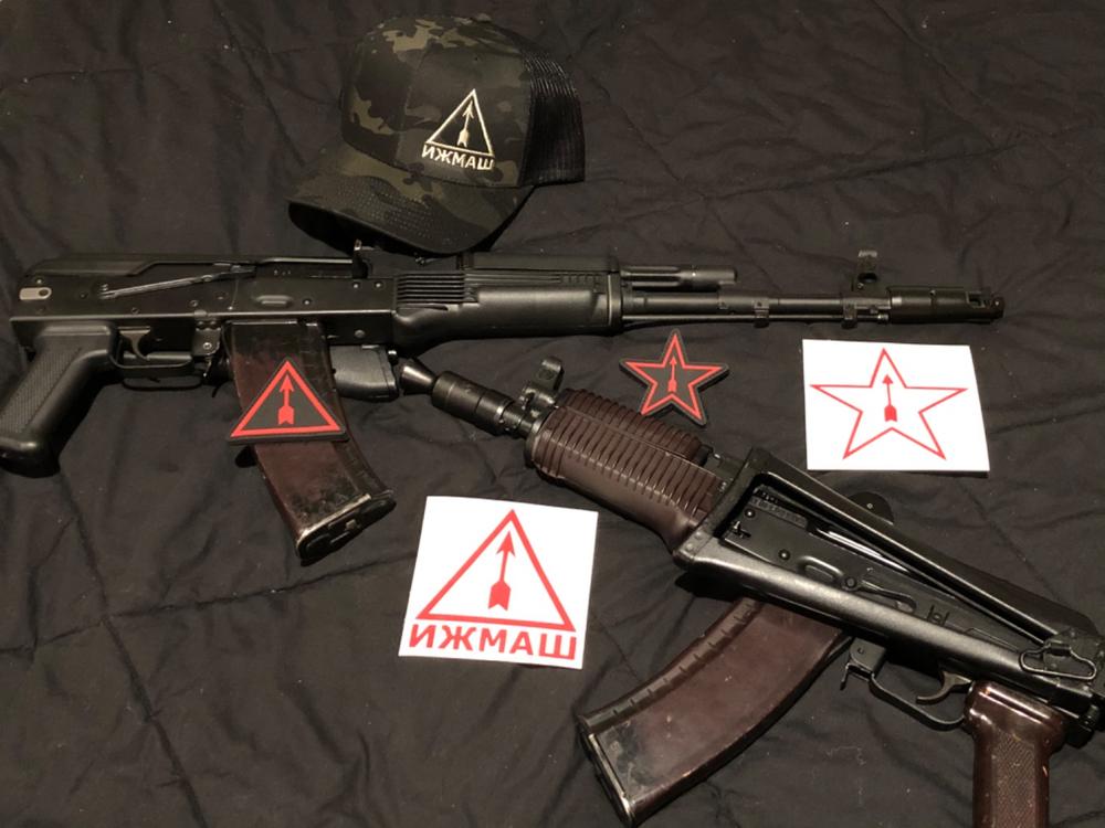 Russia Izhmash Window Decal - Customer Photo From Conor McKeown