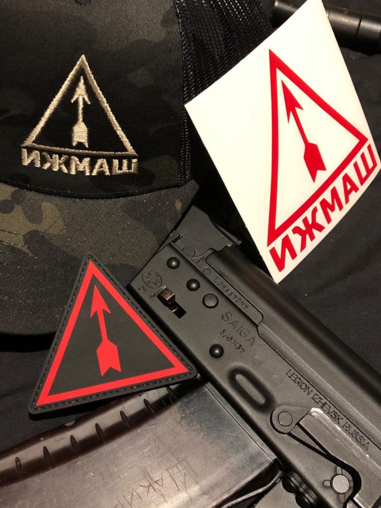 Russia Izhmash Window Decal - Customer Photo From Conor McKeown