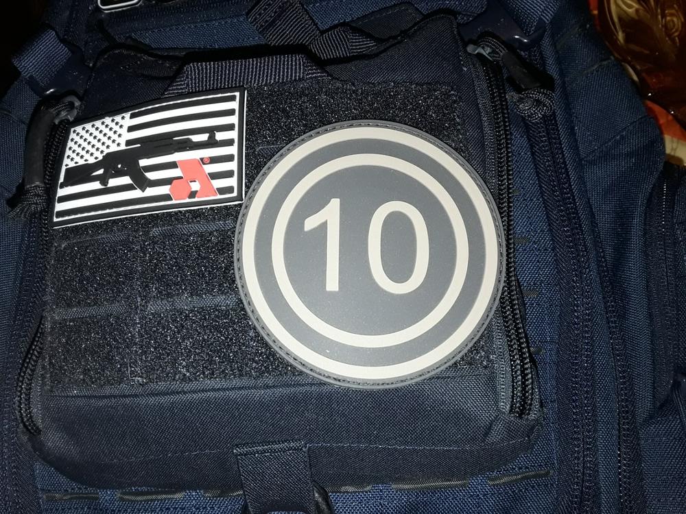 Bulgaria Circle 10 PVC Patch - Customer Photo From Christopher G.