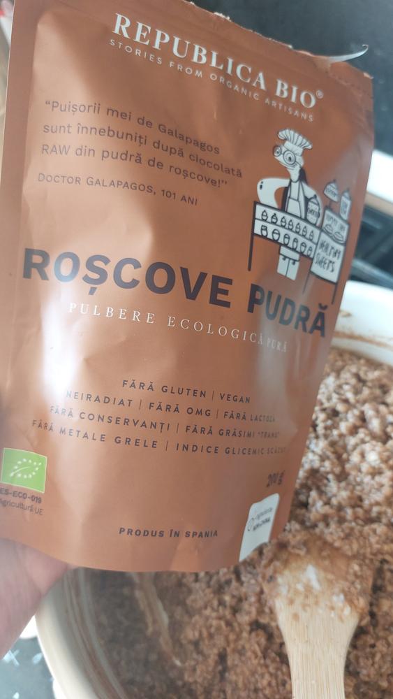 Pudra de roscove, pulbere ecologica pura Republica BIO, 200 g - Customer Photo From Olivia