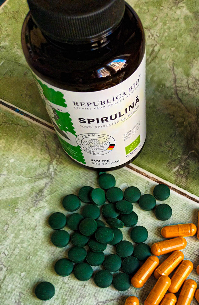 Spirulina Ecologica de Hawaii (400 mg) Republica BIO, 300 tablete (120 g) - Customer Photo From Amalia 
