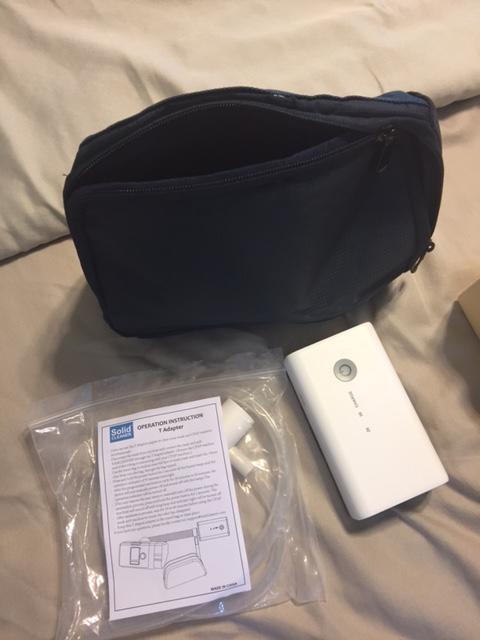One-Click Ozone CPAP Cleaner and Sanitizer Bundle | SolidCLEANER - Customer Photo From Herman 