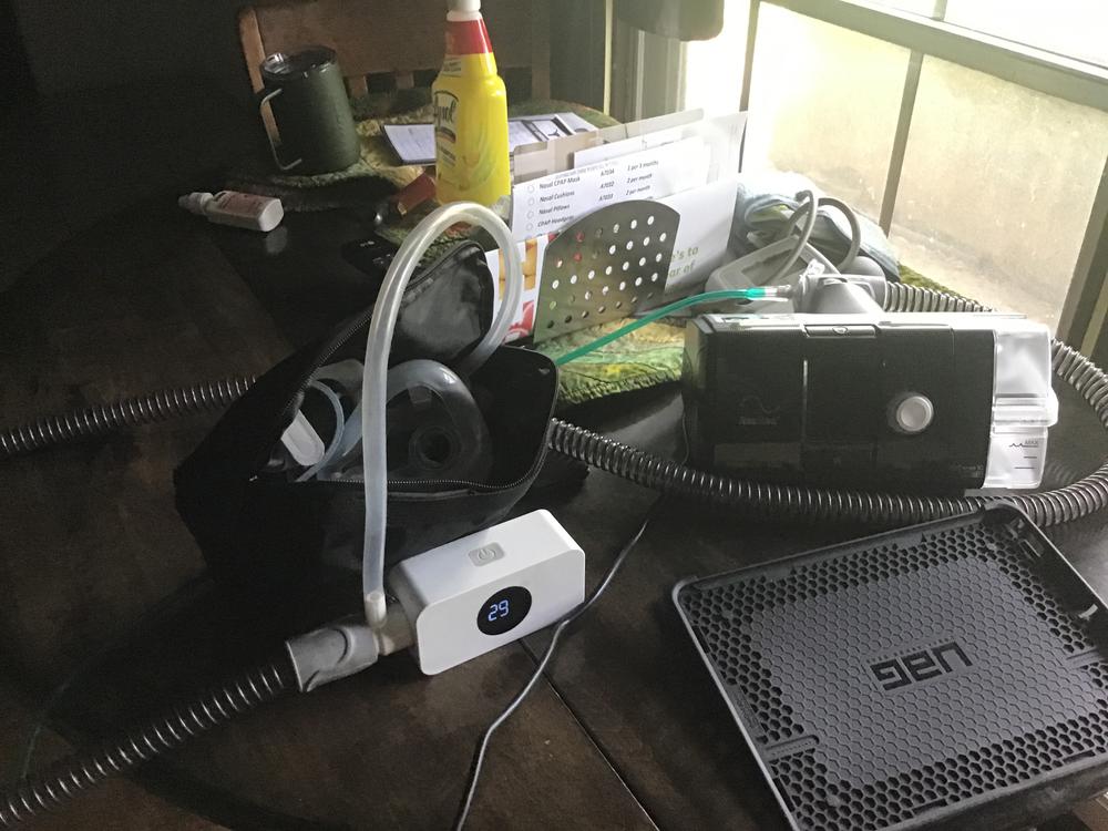 Clyn CZ001 CPAP Cleaner Machine Cleaning Kit - Customer Photo From Roy Burkett 