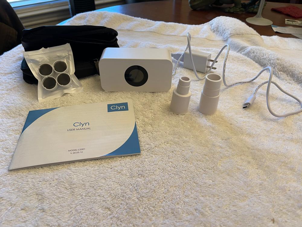 Clyn CZ001 CPAP Cleaner Machine Cleaning Kit - Customer Photo From Grant