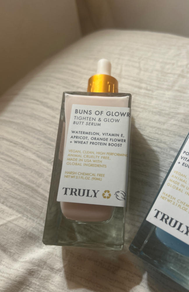 Buns Of Glowry Glow & Tighten Butt Serum - Customer Photo From Elizabeth Rosa