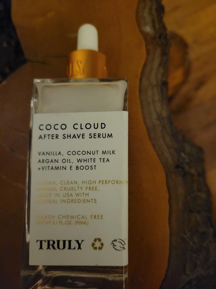 Coco Cloud After Shave Serum - Customer Photo From Cheyanne Coldsmith