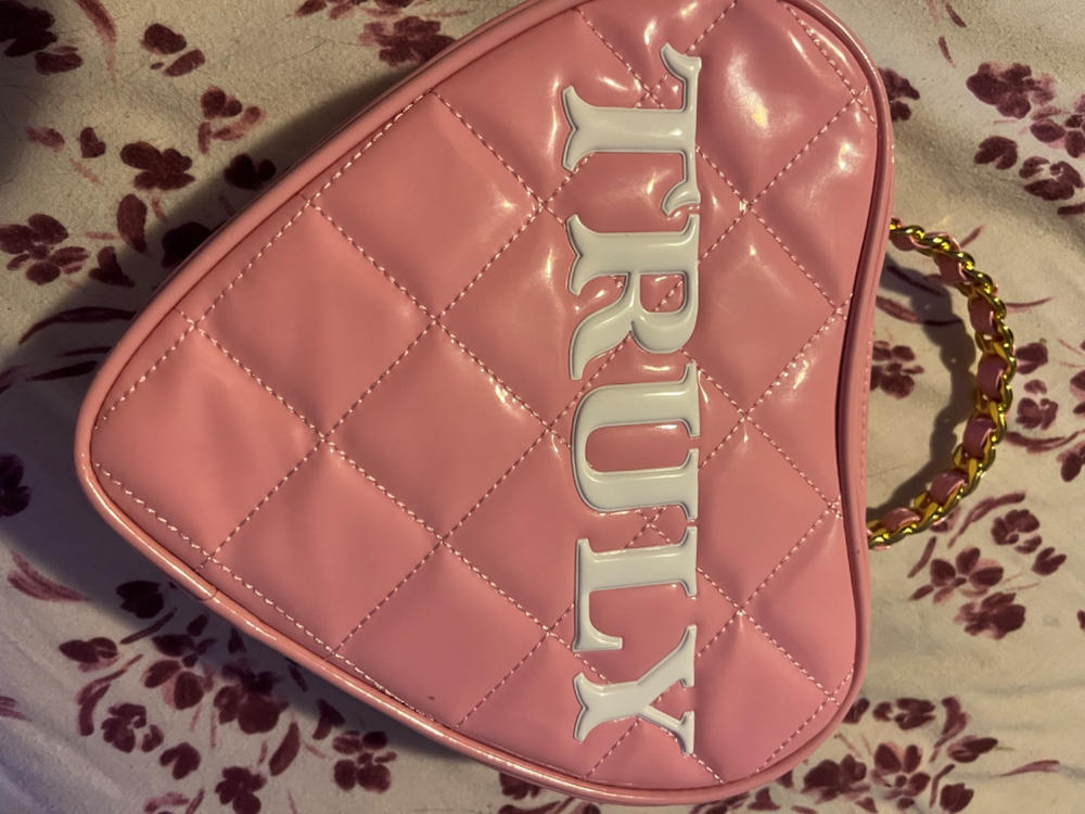 Quilted Heart Handbag – Truly Beauty