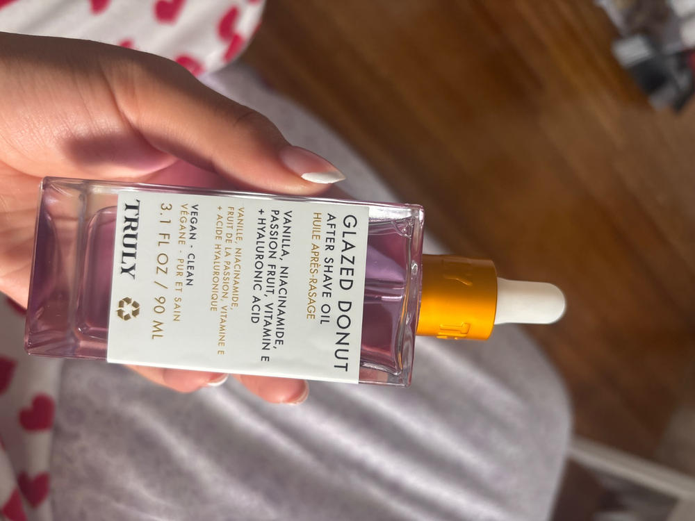 Glazed Donut After Shave Oil - Customer Photo From Alejandra Almeida López