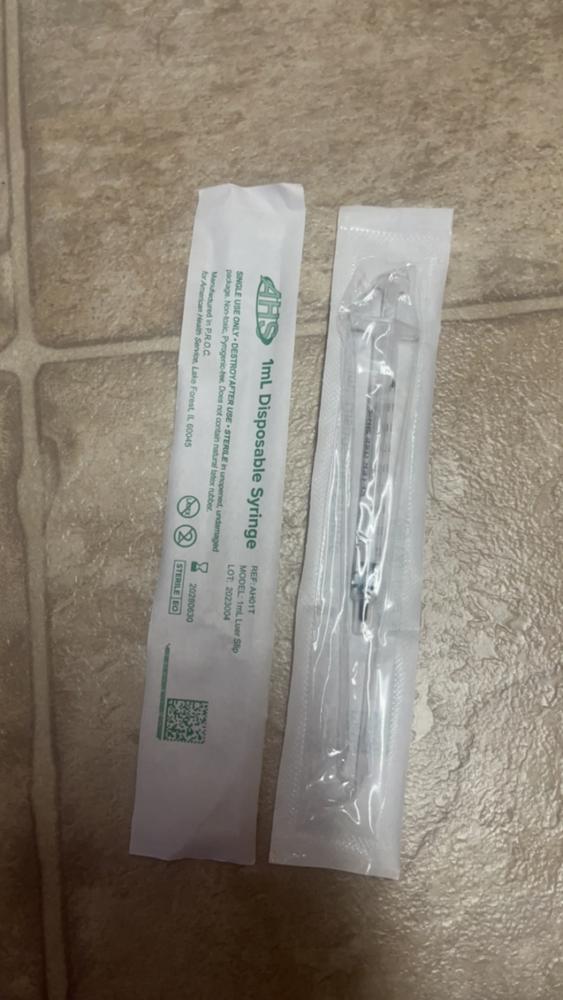 1mL Syringe - Customer Photo From Ariah