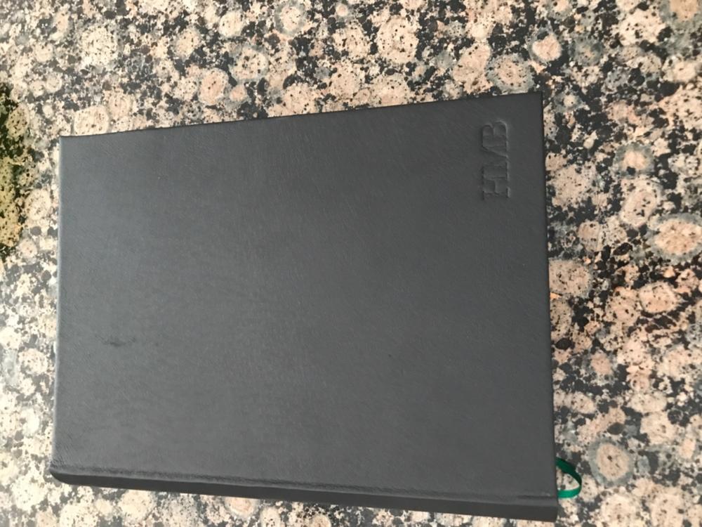 Extra Thick Leather Journal - 600 pgs (in 2 colors) - Customer Photo From david b.