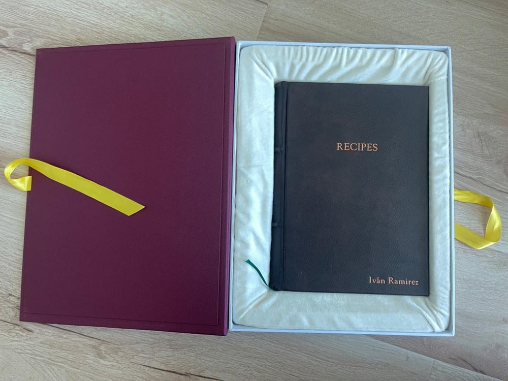 Leather Guestbook with Deckled-Edge Pages - Customer Photo From Anonymous