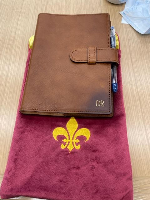 Refillable Leather Journal with Clasp Closure - Customer Photo From Anonymous