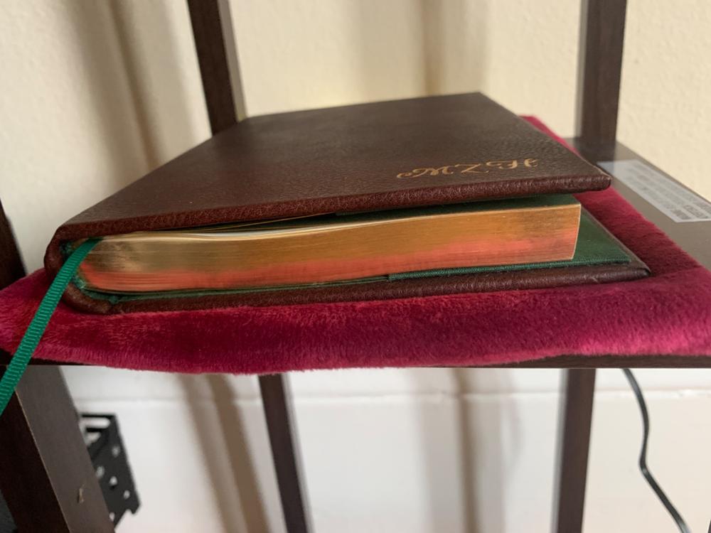 Classic Handmade Leather Journal Refillable (3 Sizes) - Customer Photo From Anonymous