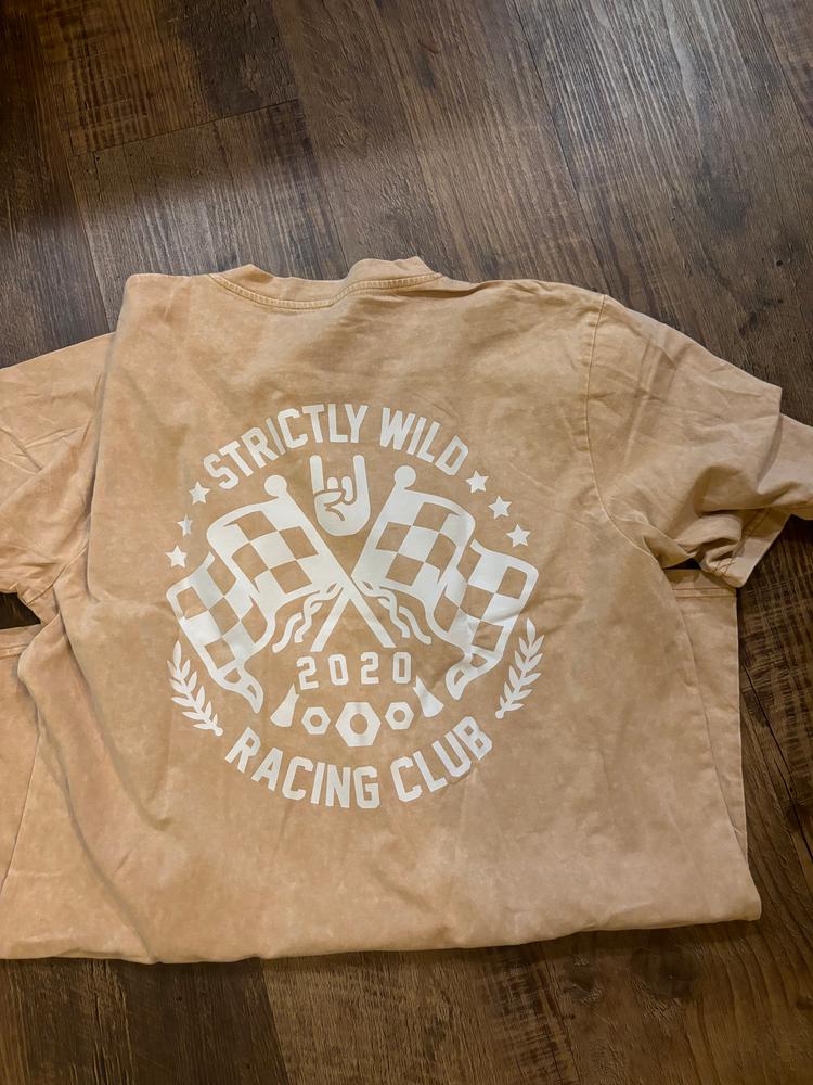 Strictly Wild Racing Club T-Shirt - Customer Photo From Summer Stramara