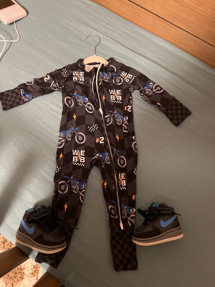 Cooper Webb Zip Up Pajamas - Customer Photo From Justine Mendoza