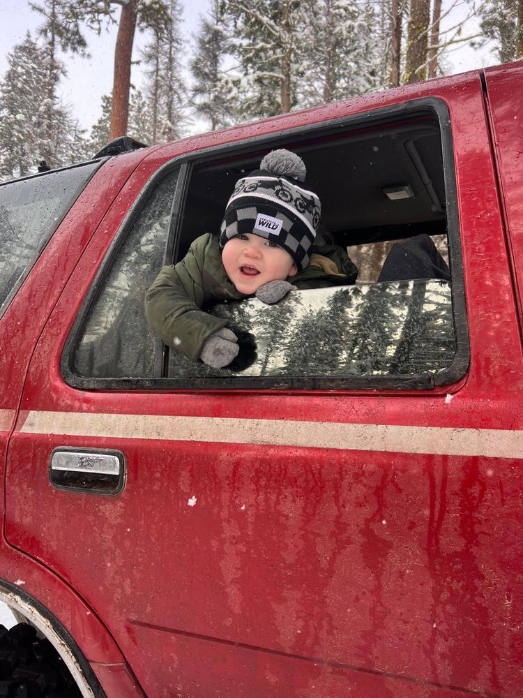 Moto Pom Beanie - Customer Photo From Rhylee Hardy