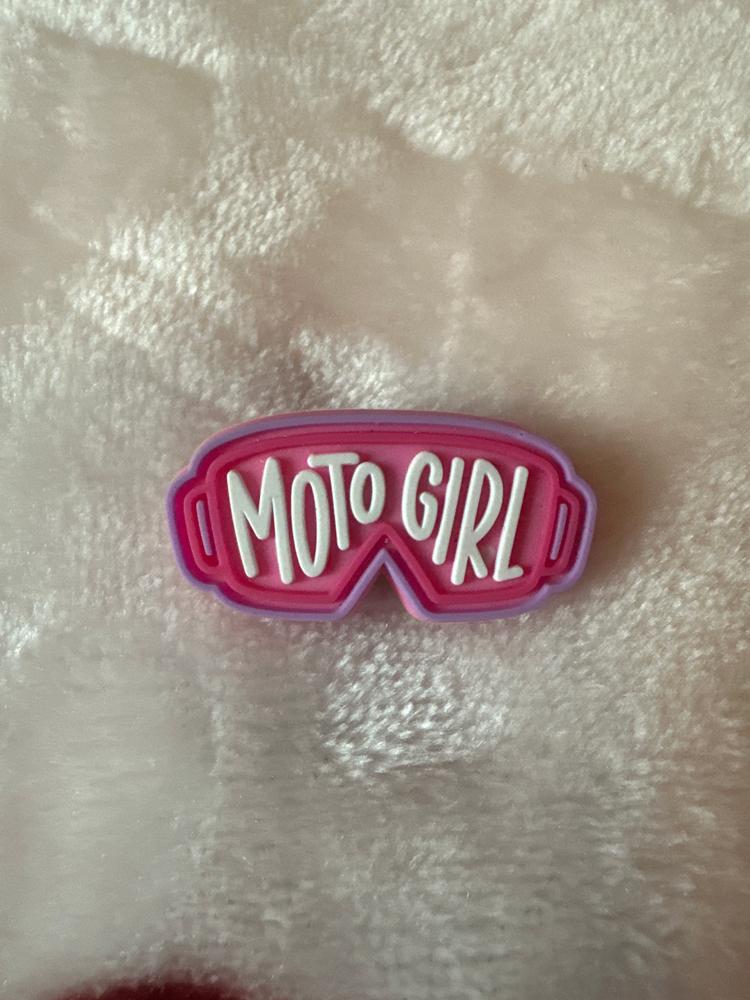 Moto Girl Croc Charm - Customer Photo From Deyana Durfee