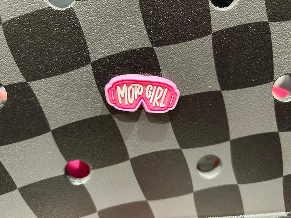 Moto Girl Croc Charm - Customer Photo From Alana Monet 