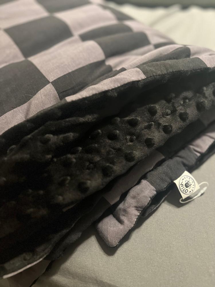 Stealth Checker Blanket - Customer Photo From Sadie Risley