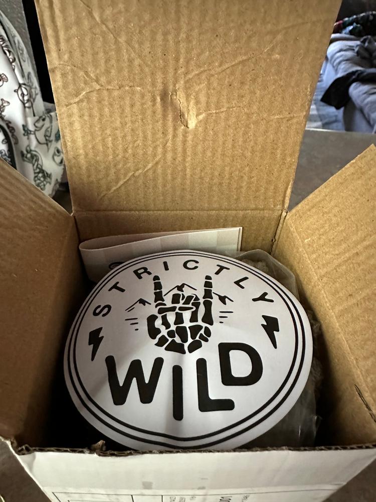 Strictly Wild Bones Sticker - Ready To Ship - Customer Photo From Courtney