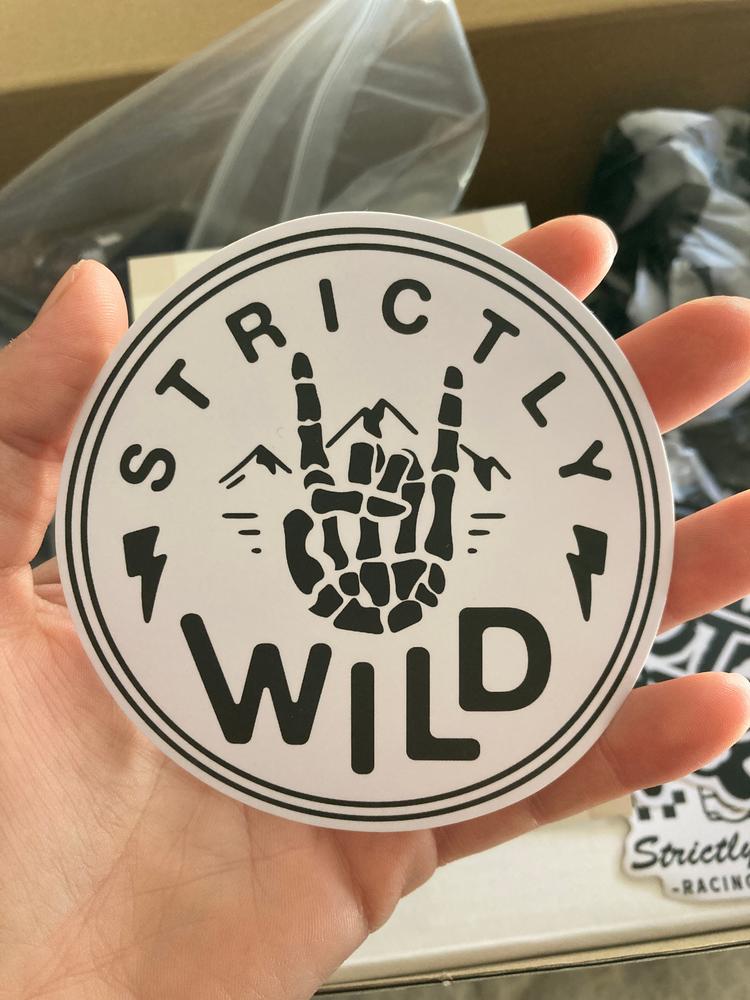 Strictly Wild Bones Sticker - Ready To Ship - Customer Photo From Mackenzie 