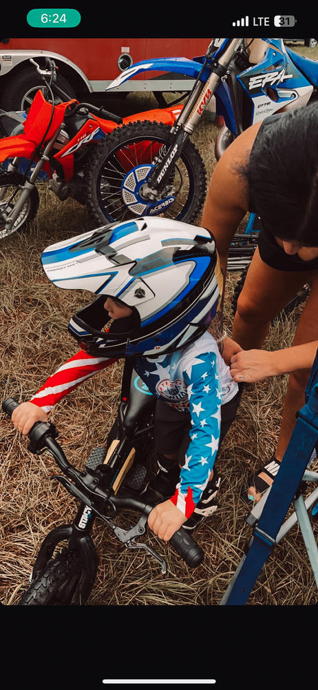 Freedom Rider Jersey - Ready To Ship - Customer Photo From Madison Conner
