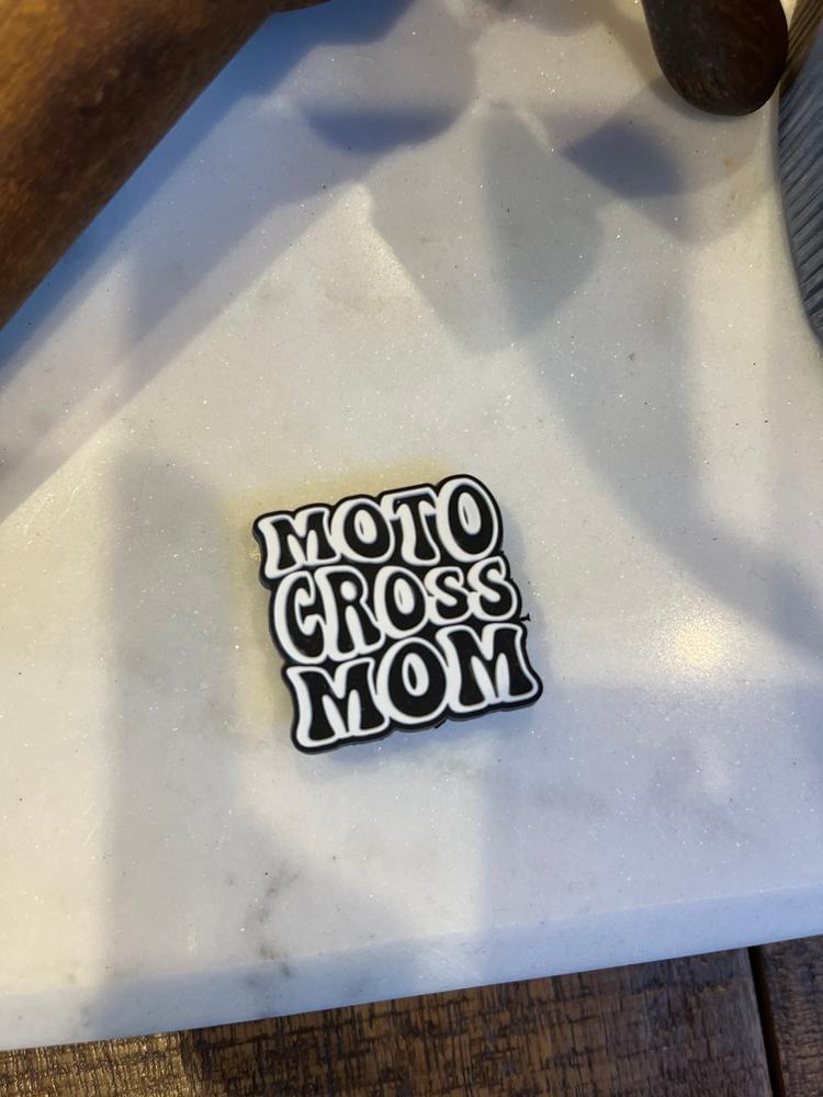 Motocross Mom Croc Charm - Customer Photo From RaceMom1823