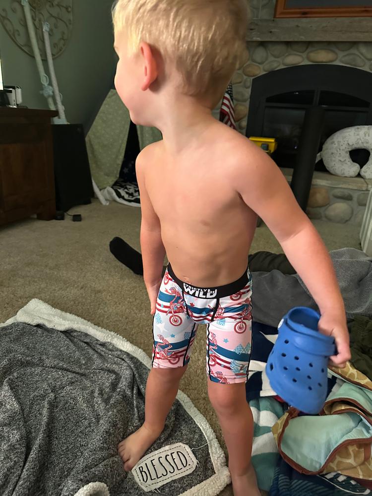 Red White & Braaap Boxers  * - Customer Photo From Corrie Giles