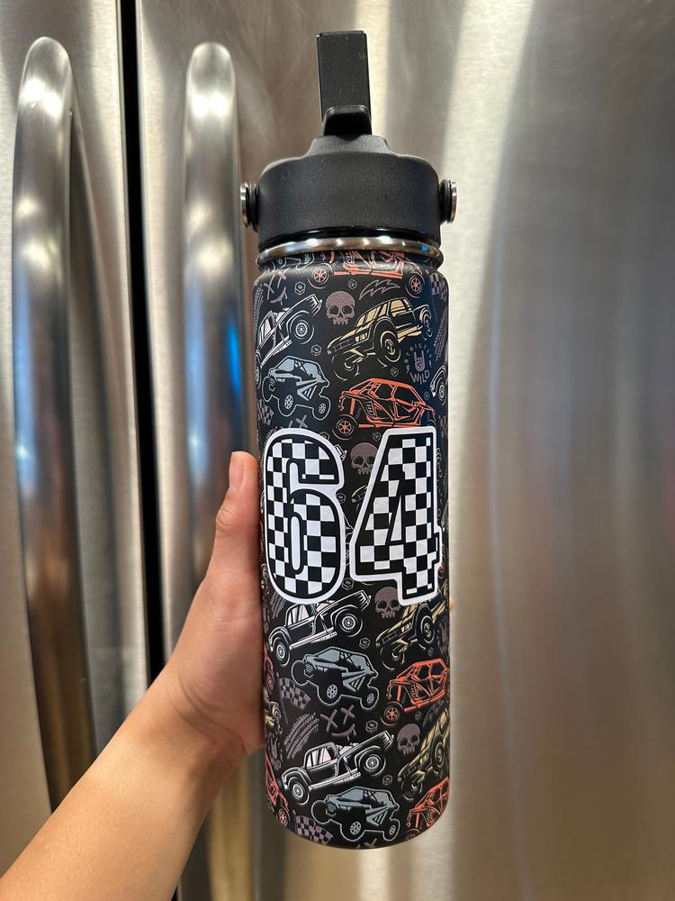 Offroad Madness Water Bottle - Ready To Ship - Customer Photo From Lori R.